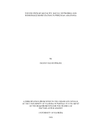 Social Networks and Indigenous Mobilization in Peruvian Amazonia