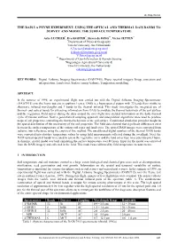 Using the Optical and Thermal Dais Bands to Survey and Model the Surface Temperature