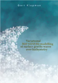 Variational of Surface Gravity Waves Over Bathymetry BOUSSINESQ