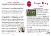 Prayer Diary Every Supporting Ligament, Grows and Builds Itself up in Love, As Each Part Does Its Work