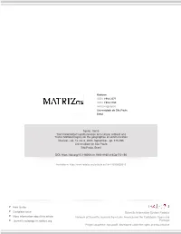 Armand and Tristan Mattelart's Legacy for the Geographies Of