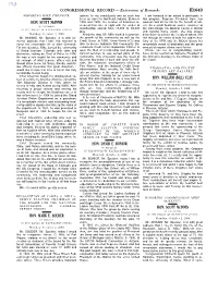CONGRESSIONAL RECORD— Extensions Of
