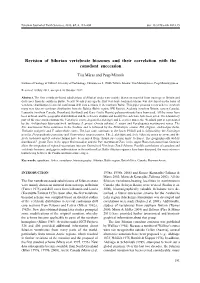 Revision of Silurian Vertebrate Biozones and Their Correlation with the Conodont Succession