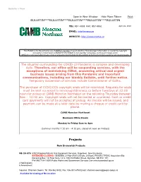 BULLETIN***BULLETIN***BULLETIN***BULLETIN***BULLETIN the Situation Surrounding the COVID-19 Pandemic Is Complex and Developing D