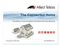 Creating the Connected Home