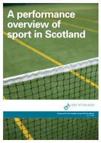 A Performance Overview of Sport in Scotland