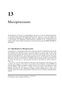 Microprocessors