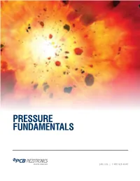 Pressure Fundamentals