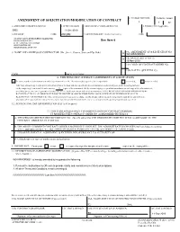 Amendment of Solicitation/Modification of Contract J 1 32 2