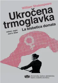 Gledališki List Uprizoritve