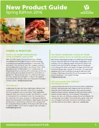 New Product Guide Spring Edition 2016