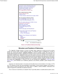 Peptide Hormones