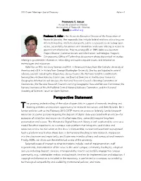 Perspective Statement