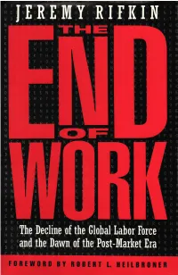 The End of Work