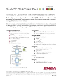 Open Source Development Tools for Embedded Linux Software The