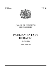 Whole Day Download the Hansard Record of the Entire Day in PDF Format. PDF File, 0.78