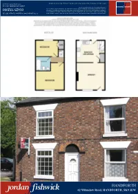 HANDFORTH 62 Wilmslow Road, HANDFORTH, SK9 3EW Wilmslow Road, HANDFORTH SK9 3EW £795 Per Calendar Month