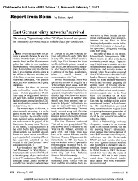 Report from Bonn by Rainer Apel