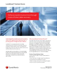 Achieve a Better Bottom Line Through More Efficient Debt Recovery