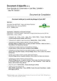 Document D'objectifsde La