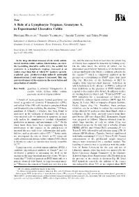 A Role of a Lymphocyte Tryptase, Granzyme A, in Experimental Ulcerative Colitis