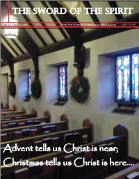 Advent Tells Us Christ Is Near;