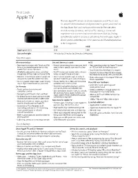 Apple TV the New Apple TV Delivers an All-New Experience with Touch and Siri, Powerful New Hardware, and Great Content, Games, and More on the App Store