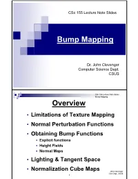 Bump Mapping