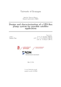 Design and Characterization of a LTS Flux Pump System for Possible