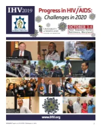 IHV2019 Progress in HIV/AIDS: Challenges in 2020 1 Contents