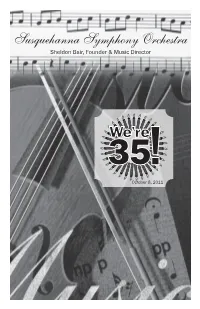 October 8, 2011 Program