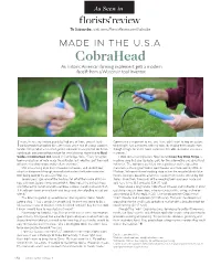 Cobrahead an Historic American Farming Implement Gets a Modern Facelift from a Wisconsin Tool Inventor