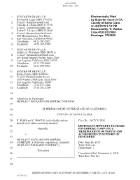 Memorandum in Support of Demurrer