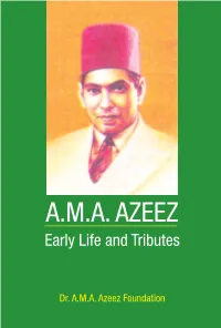 A.M.A. AZEEZ: Early Life and Tributes