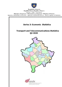 Information About Transport Statistics, Q4 2020