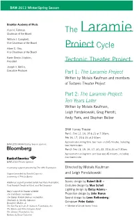 The Laramie Project Cycle