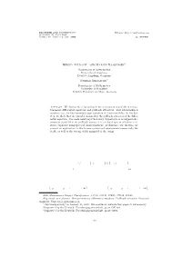 INVARIANT MANIFOLDS AS PULLBACK ATTRACTORS of NONAUTONOMOUS DIFFERENTIAL EQUATIONS Bernd Aulbach1 and Martin Rasmussen2 Stefan S
