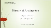 Art and Architecture