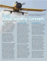 Basic Cloud Seeding Concepts