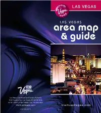 Las Vegas Area Map and Guide