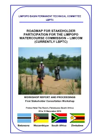 Limpopo Watercourse Commission (LIMCOM) and with the Help of International Cooperation Partners (Ices)