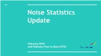 Noise Statistics Update