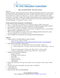Why a Second World War? the Failure of Peace Overview Students