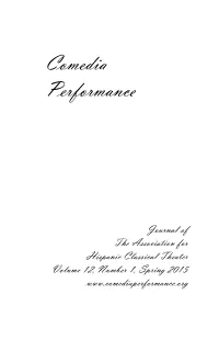 Comedia Performance