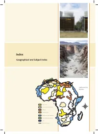 Geographical and Subject Index
