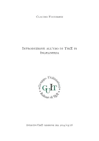 Introduzione All'uso Di Tikz in Ingegneria