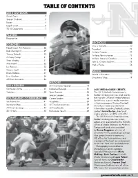 Table of Contents