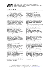 The First Daily Chess Newspaper on the Net Editors: GM Alexander Baburin, GM Ruslan Scherbakov and IM Vladimir Barsky