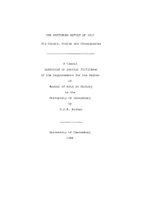 The Pattimura Revolt of 1817 : Its Causes, Course and Consequences