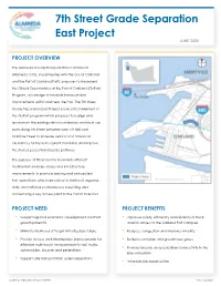 7Th Street Grade Separation East Project JUNE 2020